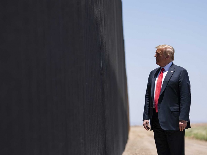 ¿Por qué Trump visita el muro en sus últimos días?