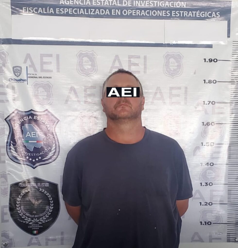 FGJ-Chihuahua detuvo a Pedro W. N., buscado por la DEA