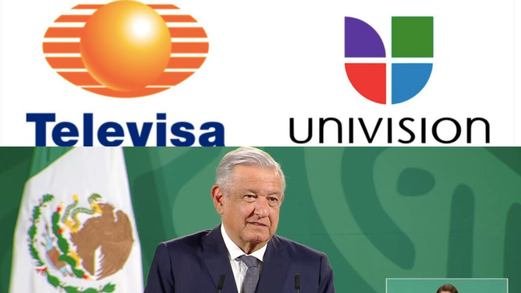 Cantidad millonaria deberán pagar Televisa y Univisión por fusión: AMLO