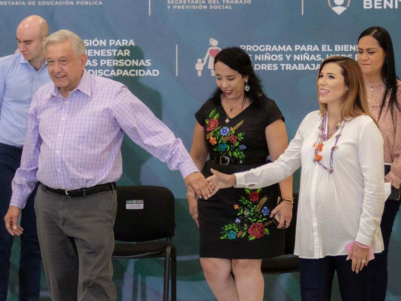 Marina del Pilar es una mujer honesta y con principios: López Obrador