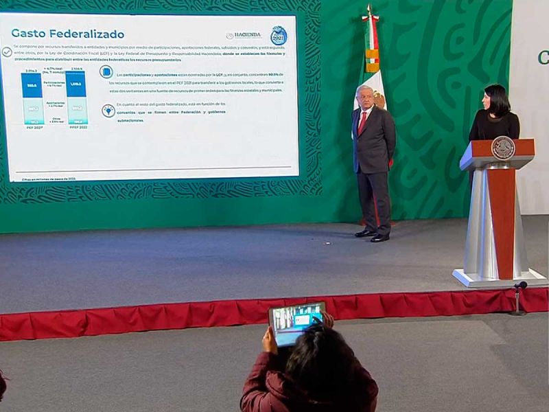 ‘Estamos al día’, afirma López Obrador sobre entrega de recursos a estados