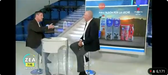 Paco Zea hace un Pedrito Sola al confundir en vivo Lala y Alpura