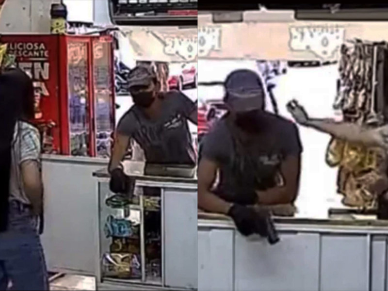 Jovencita rocía gas pimienta a ladrón con una pistola y frustra asalto